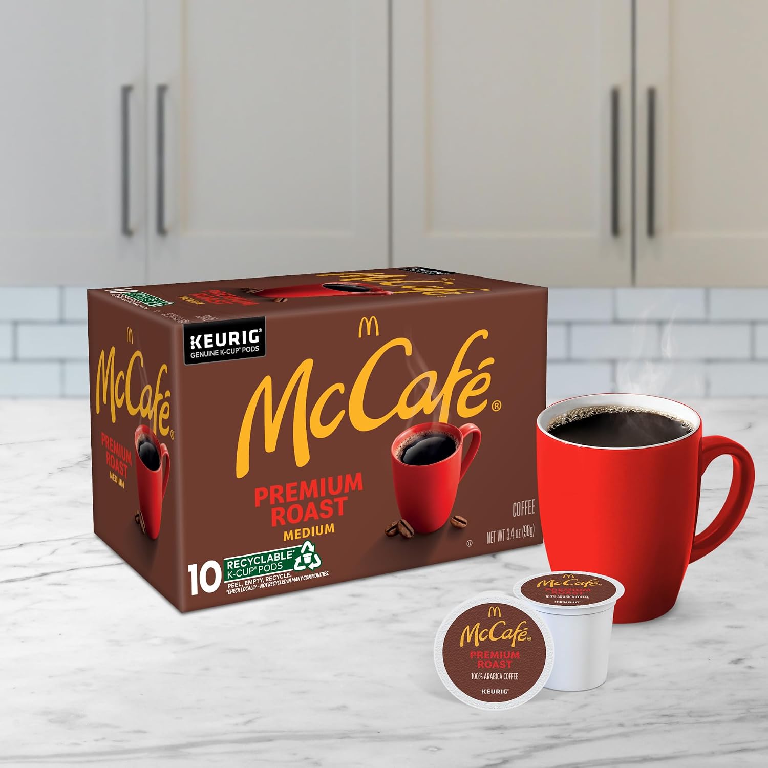 McCafe Premium Roast Coffee, Single Serve Keurig K-Cup Pods, Medium Roast, 84 Count