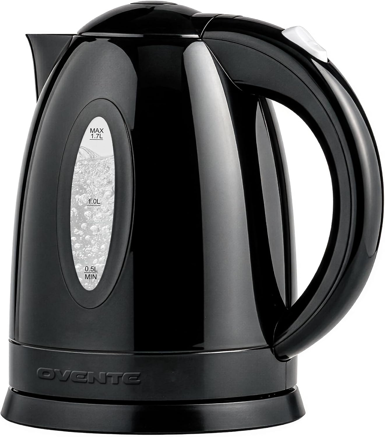 OVENTE 1.7L Electric Kettle with 1100W Fast Boiling Water, Green KP72G