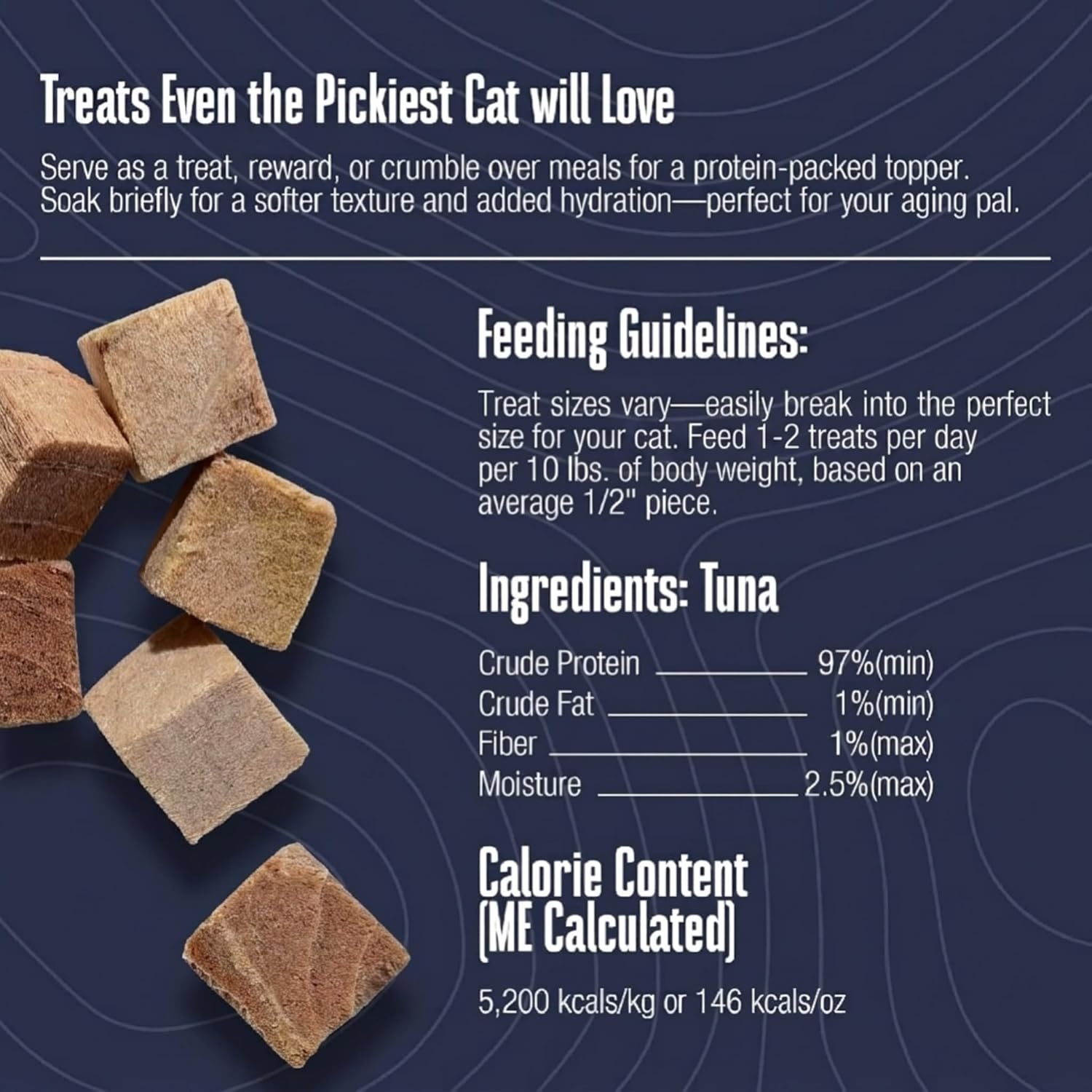 Whole Life Cat Just One Salmon Freeze Dried Cat Treats - Human Grade High Protein Food, Healthy Training Snacks, Freeze Dried Salmon Food Toppers, USA Made Natural Treats - 1 oz (Pack of 1)