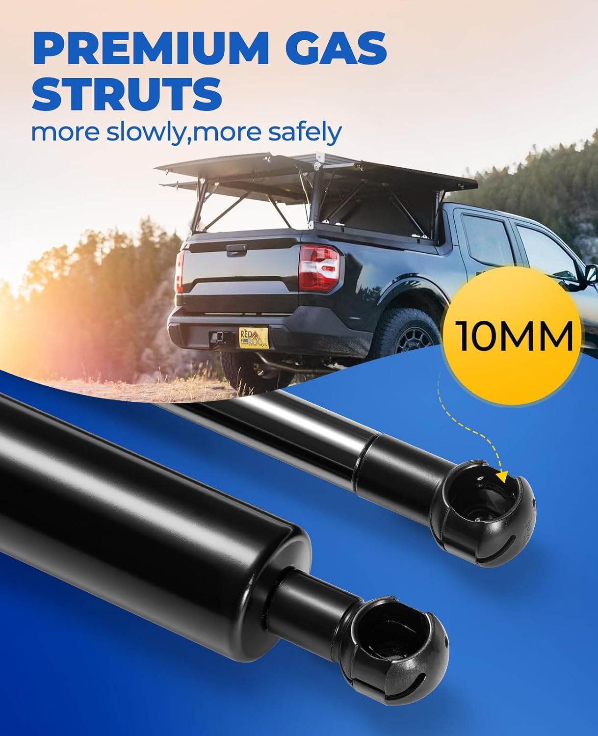 ARANA C16-11028 12 inch 40lb Gas Struts for Weatherguard Tool Box, 2PCS