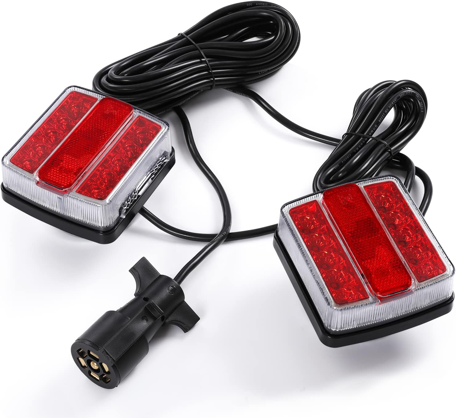 LINKITOM Magnetic LED Trailer Towing Light Kit for RVs Trailers Flatbeds