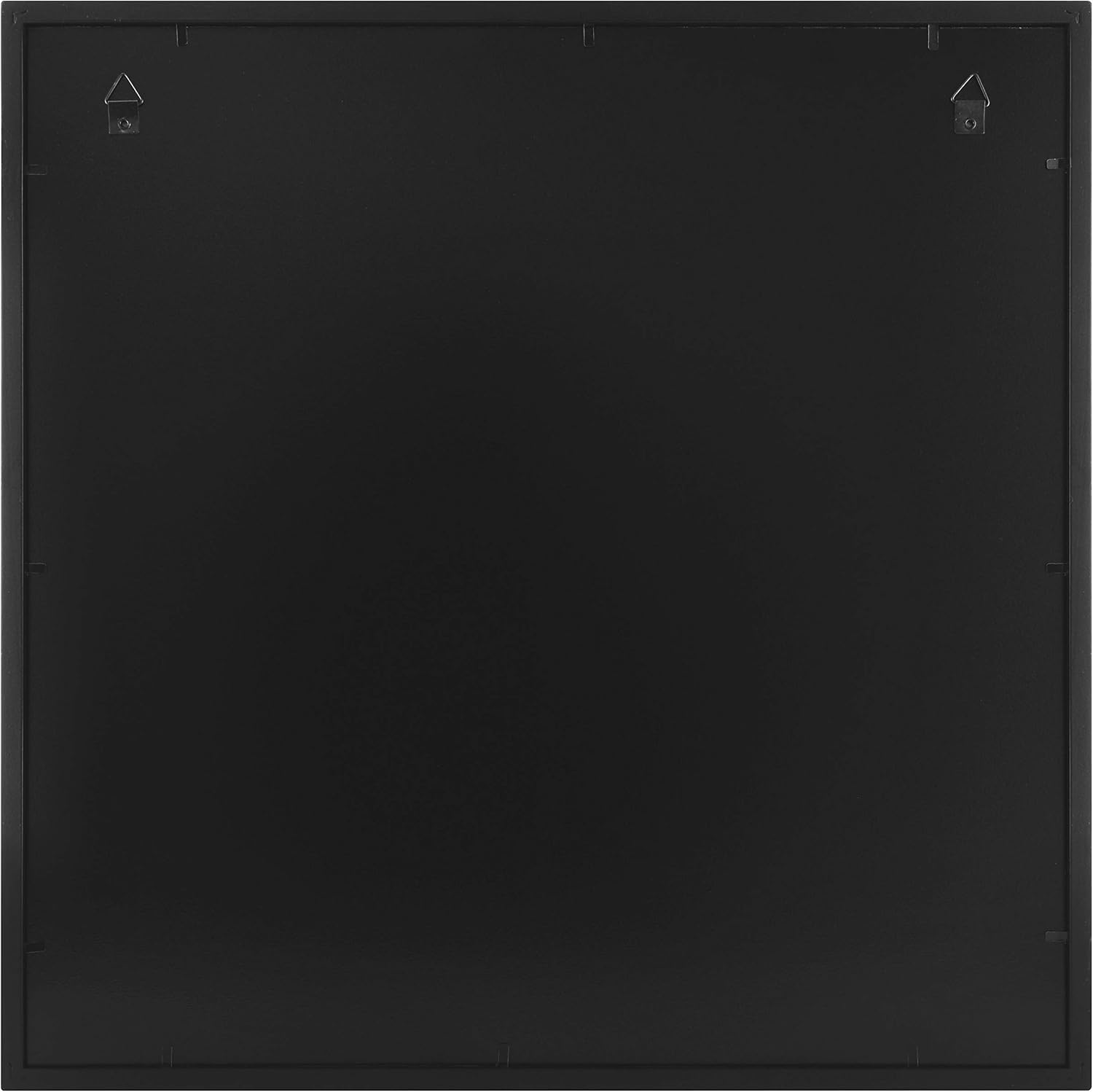 MCS East Village Picture Frame, 18x18 Matted to 12x12, Black, 2-Pack