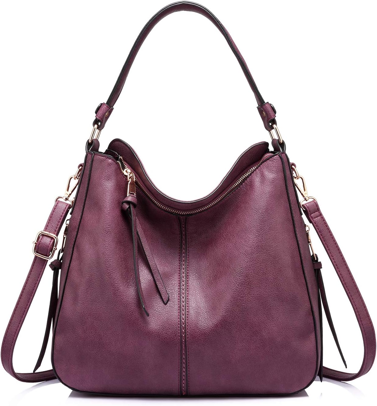 Hobo Crossbody Bag for Women, Designer Shoulder Purse Handbags