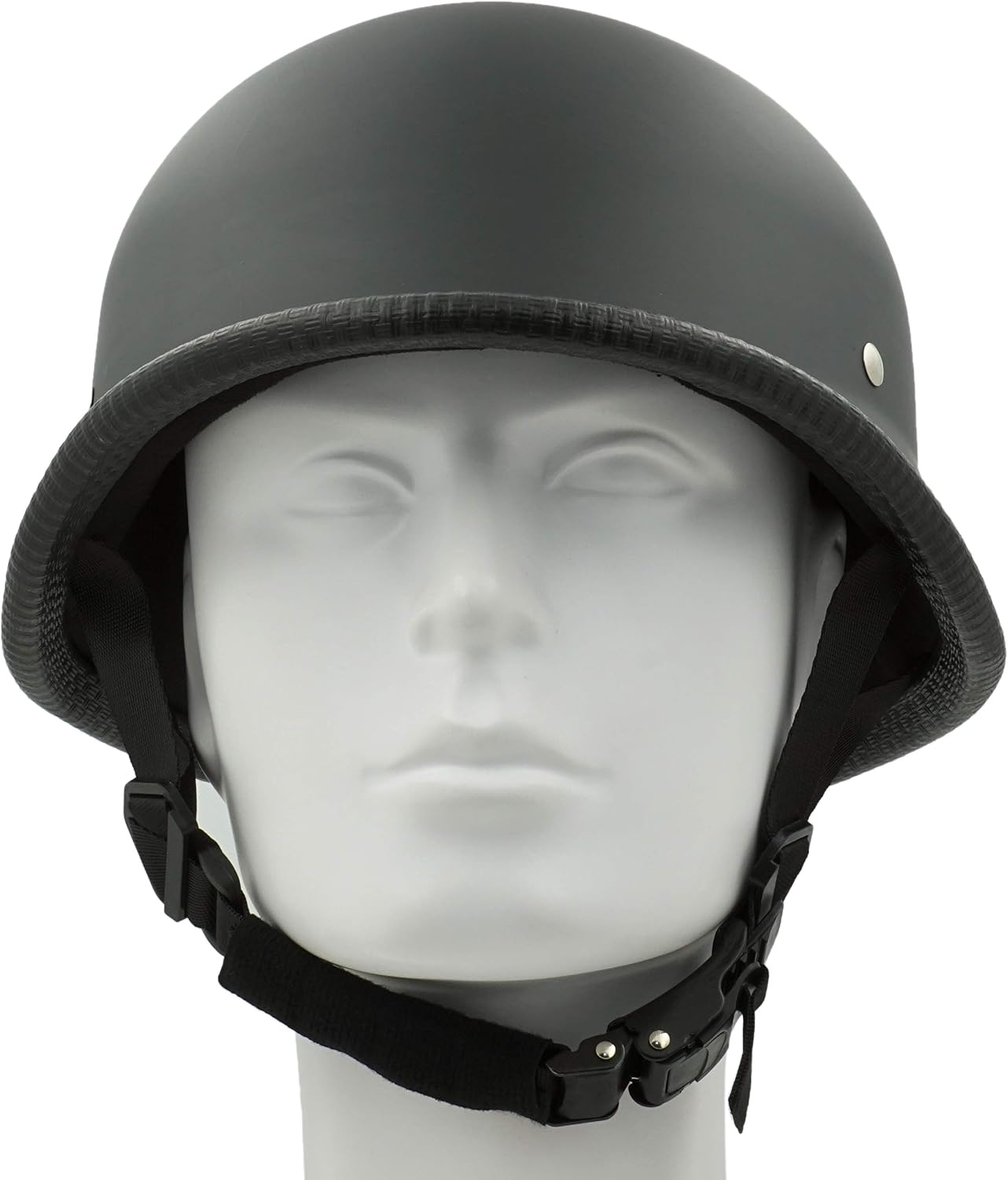 Classic Costume Carnival Skate Scooter Skull Cap Novelty German OSFM Flat Black