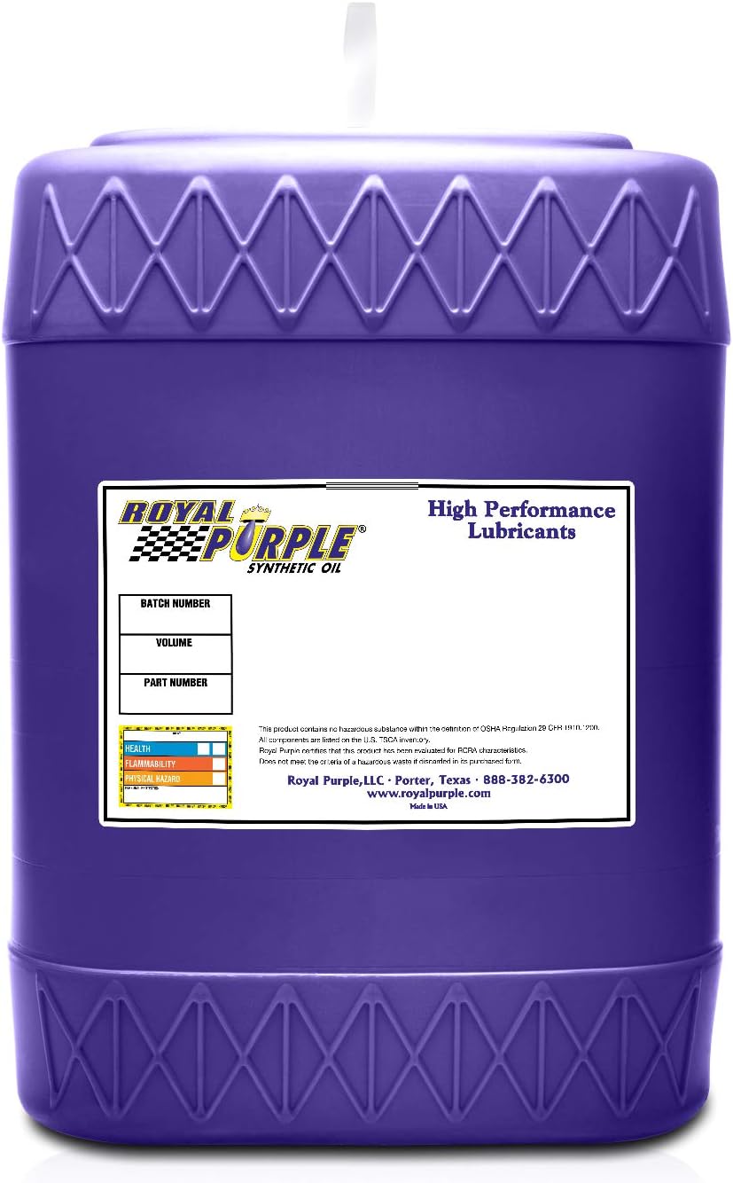 Royal Purple 51530 API-Licensed SAE 5W-30 High Performance Synthetic Motor Oil - 5 qt., Model:ROY51530