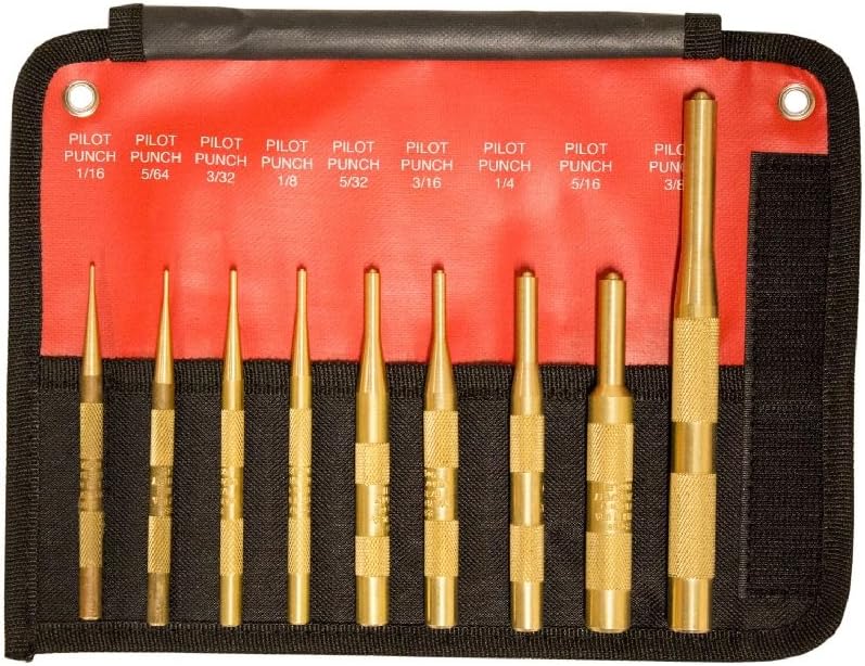 Mayhew Pro 62250 Pilot Punch Kit, 6-Piece