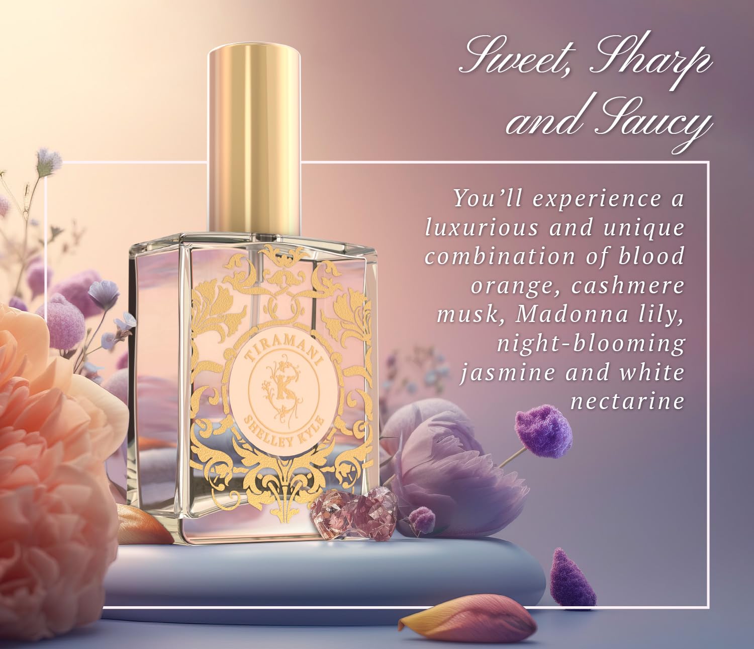 Tiramani Perfume with Perfect Floral Fragrance, Long-Lasting Scent, Great Choice for Everyday Wear, 30ml