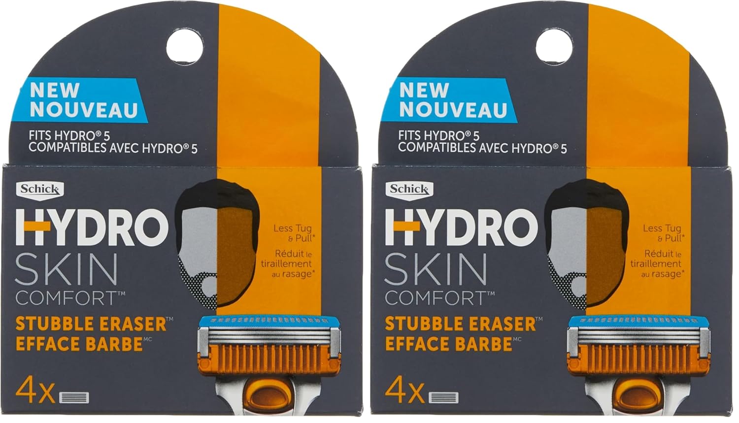 Schick Hydro Stubble Eraser Refills — Stubble Razor Refills, 4 Count