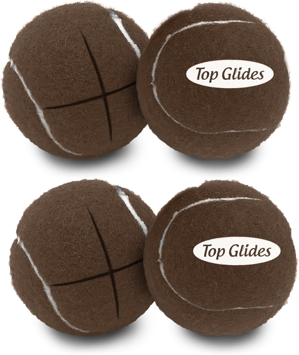 Top Glides Precut Walker Tennis Ball Glides