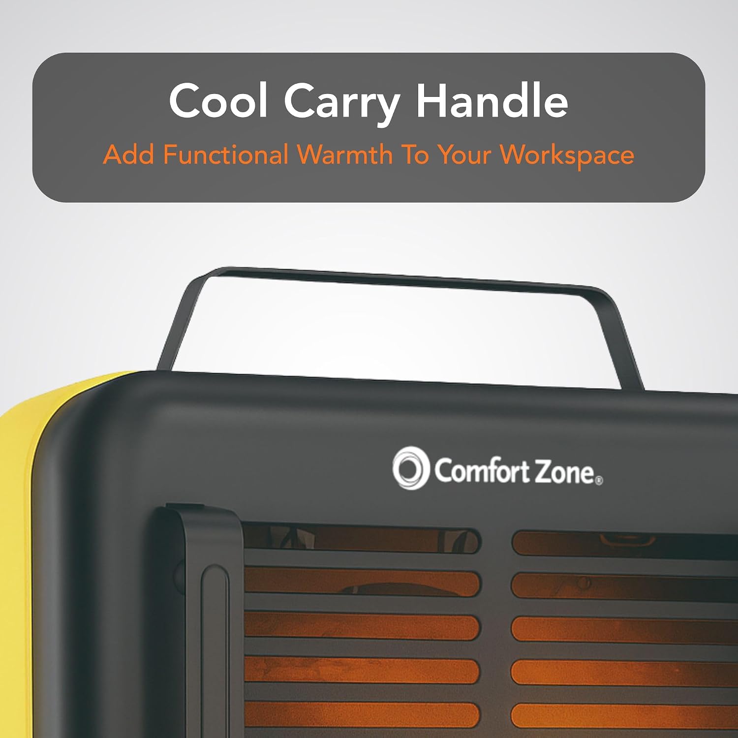 Comfort Zone Electric Portable Milkhouse Style Utility Space Heater with Adjustable Thermostat, Overheat Protection, and Safety Tip-Over Switch, Ideal for Garage or Greenhouse, 1,500W, CZ798