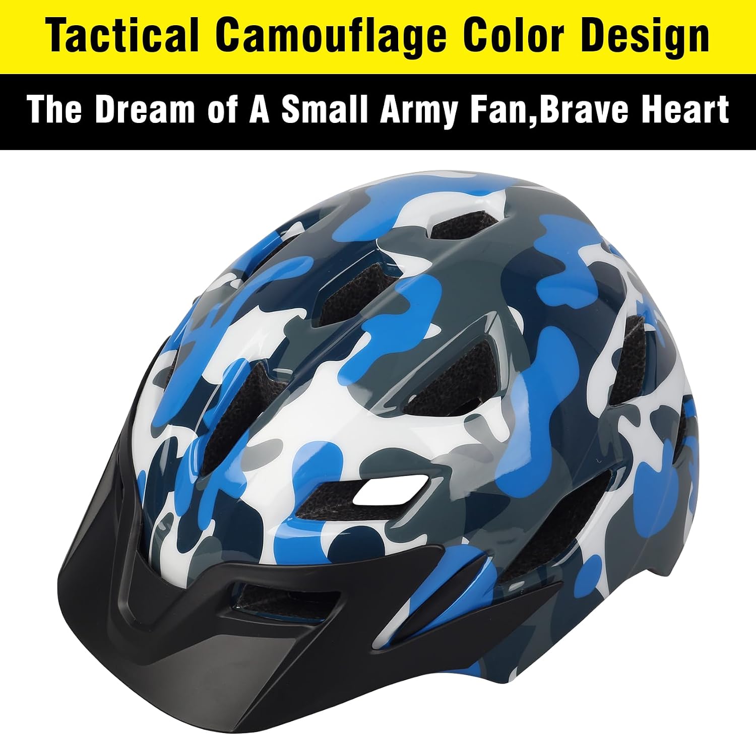 Kids Bike Helmet with LED Light for Youth Teen Toddler Boys Girls