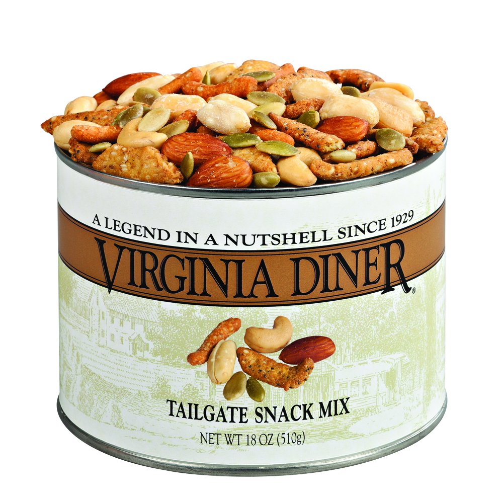 Virginia Diner Tailgate Snack Mix - Gourmet Snack Mix with Cashews, Sesame Sticks