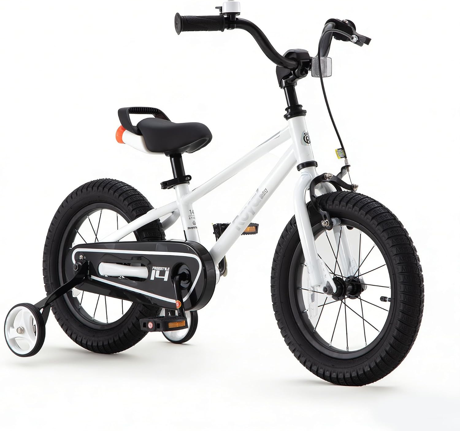 RoyalBaby Freestyle Kids Bike 12 14 16 Inch with Training Wheels, 18 Inch with Kickstand, Bicycle for Ages 3-10 Years Boys Girls