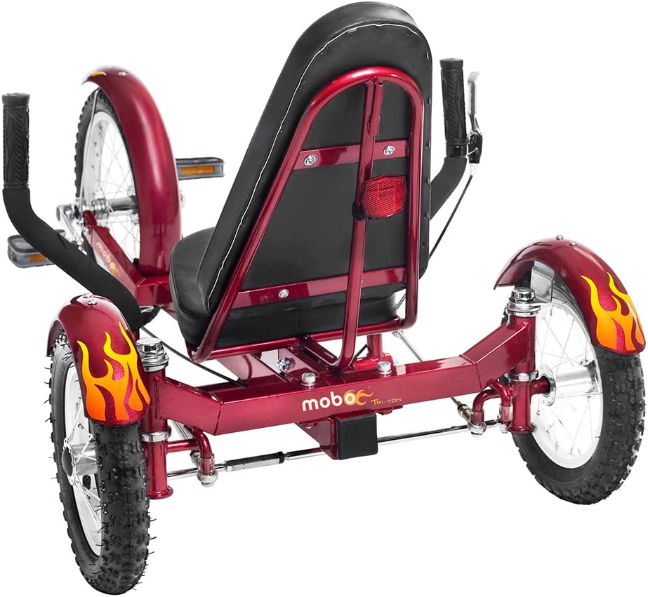 Mobo Triton Pedal Go Kart Trike. Kids 3-Wheel Bike. Youth Cruiser Tricycle