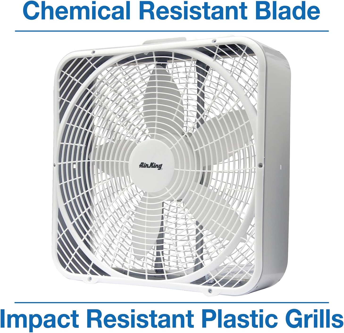 Air King 9723 20-Inch 3-Speed Box Fan , White