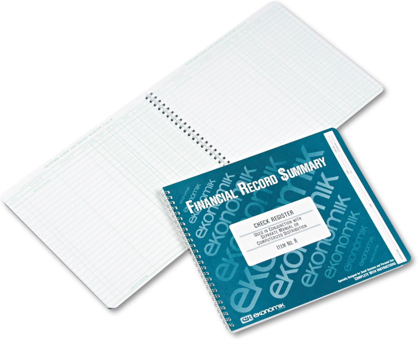 Wirebound Check Register Accounting System