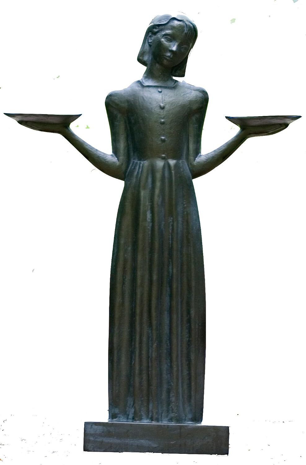 Bird Girl Large with Pedestal 37.5h
