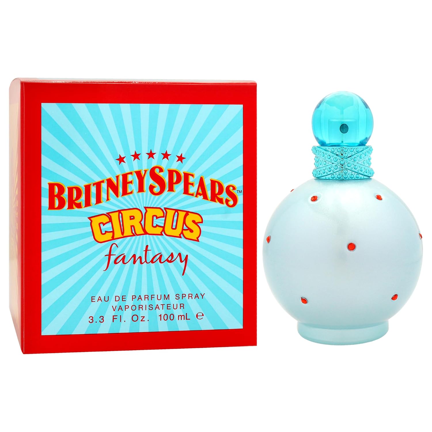 Britney Spears Circus Fantasy Eau De Parfum Spray for Women, 3.3 Ounce
