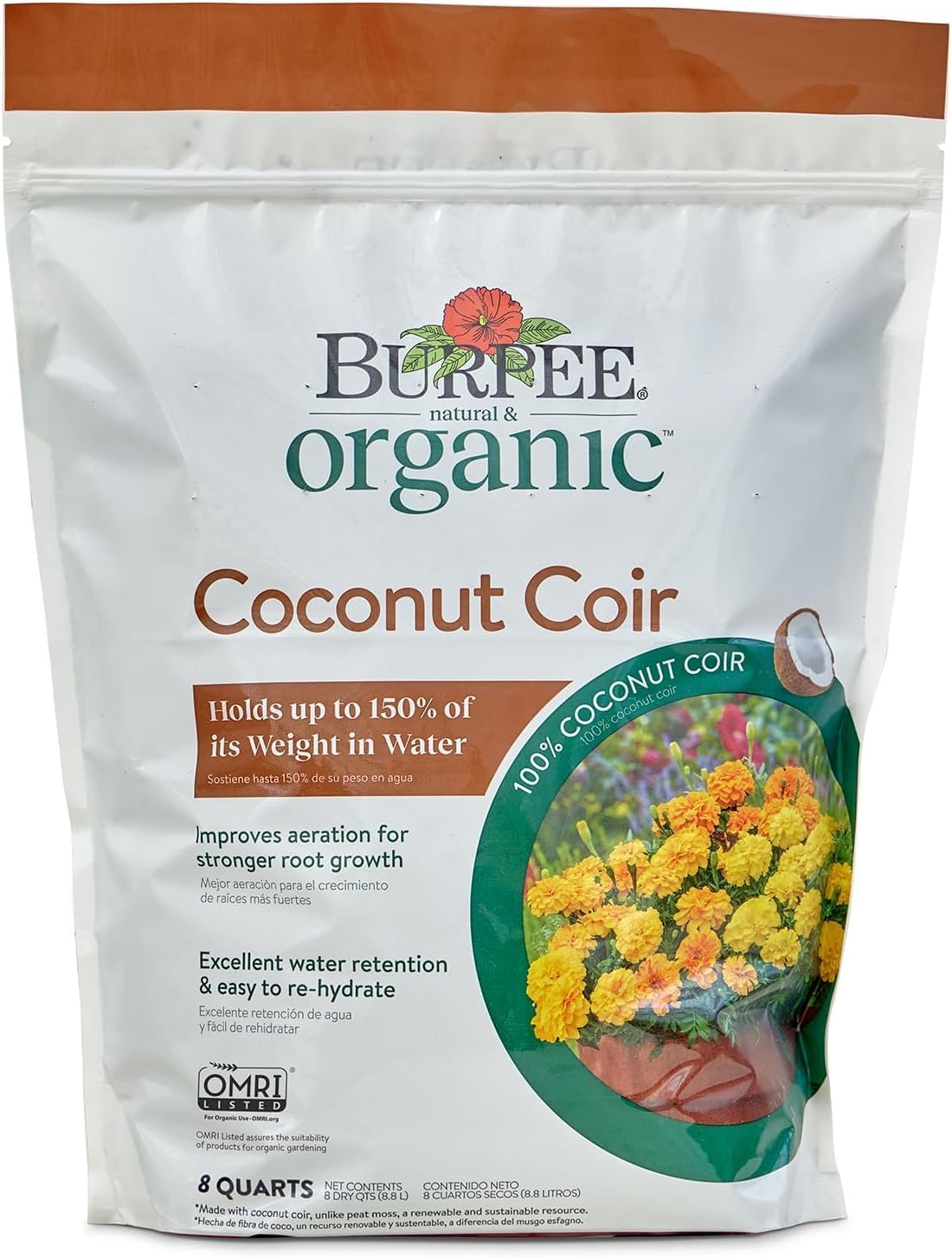 Burpee Natural Purpose Granular 4-Lb Organic Food for Growing Strong Plants | Good for Vegetable Garden, Flower Garden & Seed Starting, 4 lb, 4lb. Bag
