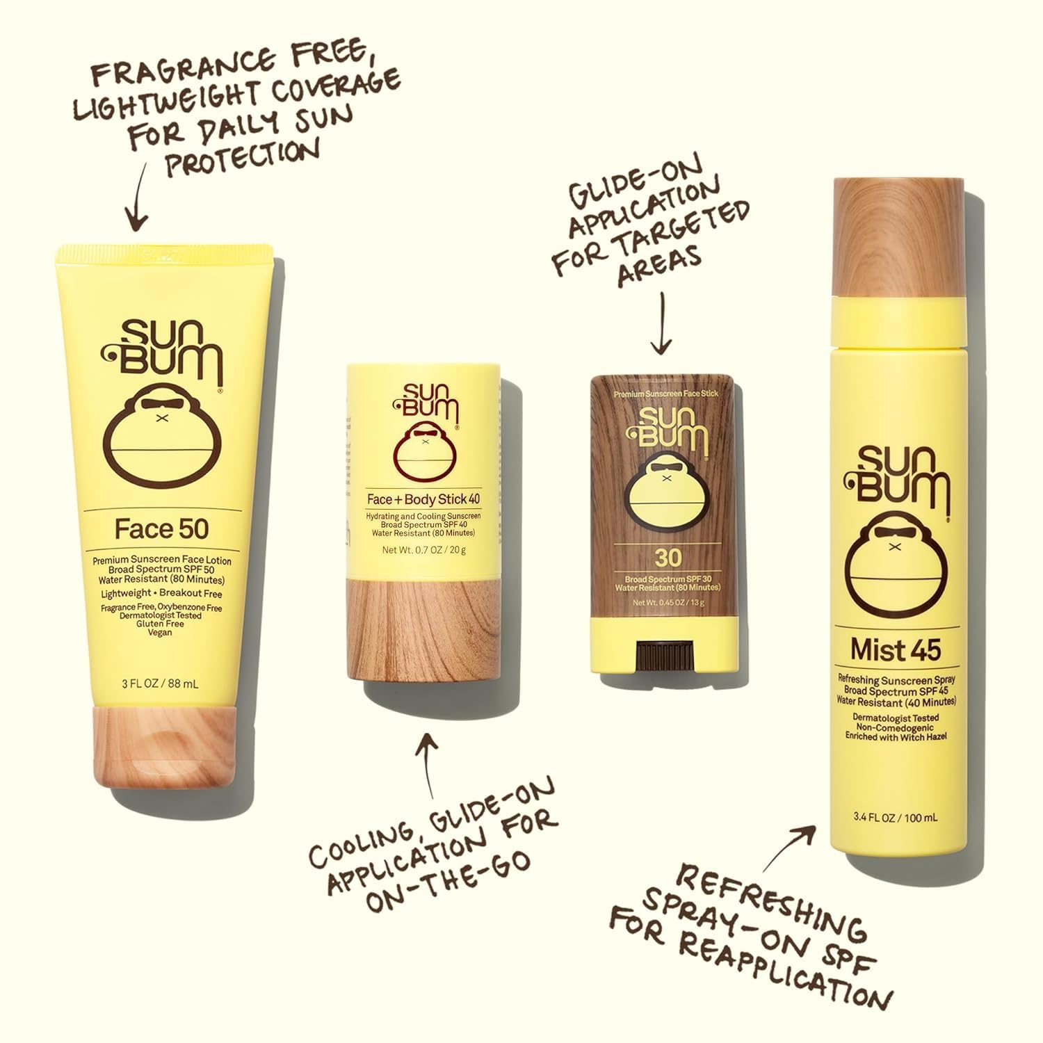 Sun Bum Original SPF 50 Sunscreen Body Lotion - 8 oz | Broad Spectrum Moisturizing Sunscreen with Vitamin E, Hawaii 104 Act Compliant (Made without Octinoxate & Oxybenzone)