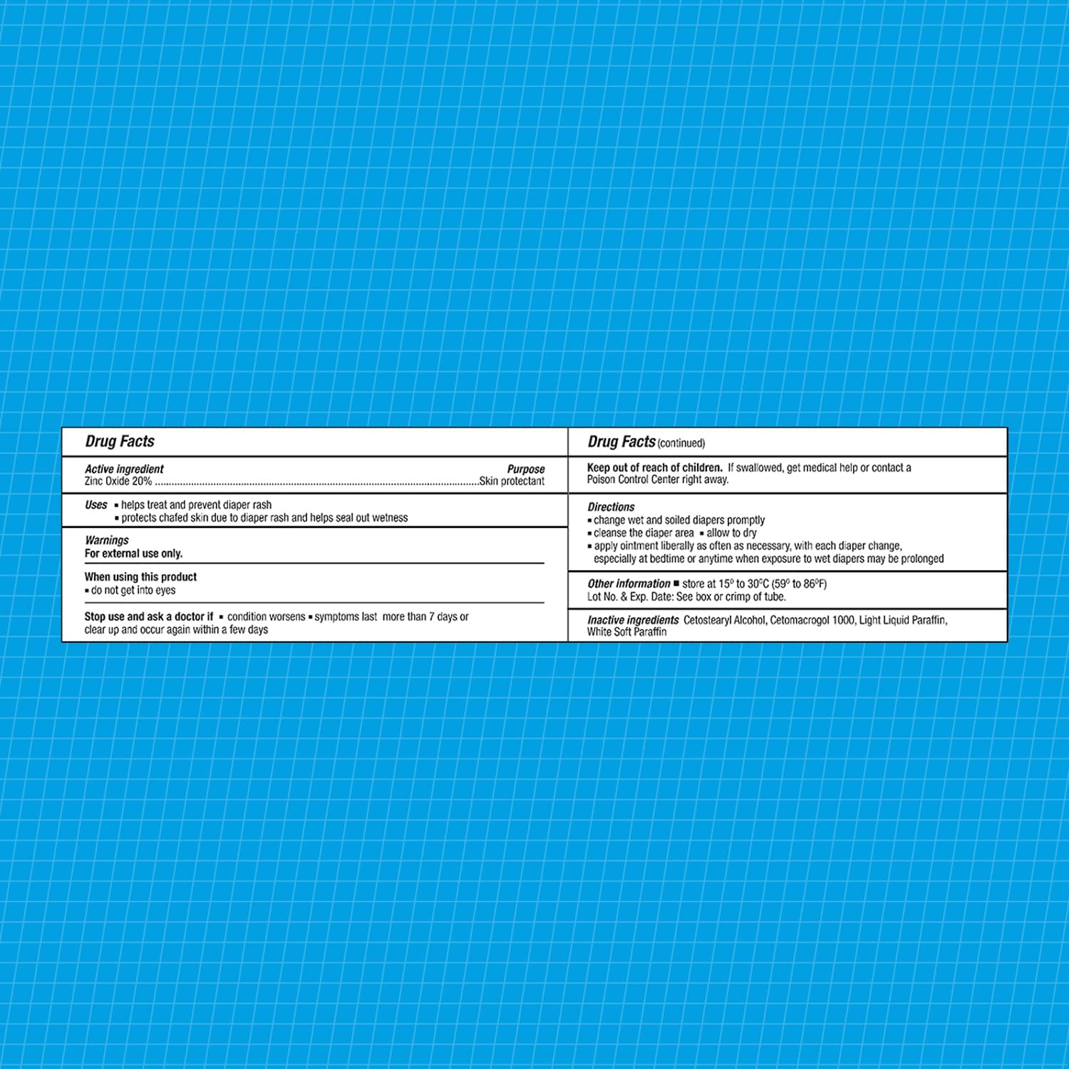 CareAll Zinc Oxide 20% Skin Protectant Barrier Ointment 2 oz (3 Pack), Relieves