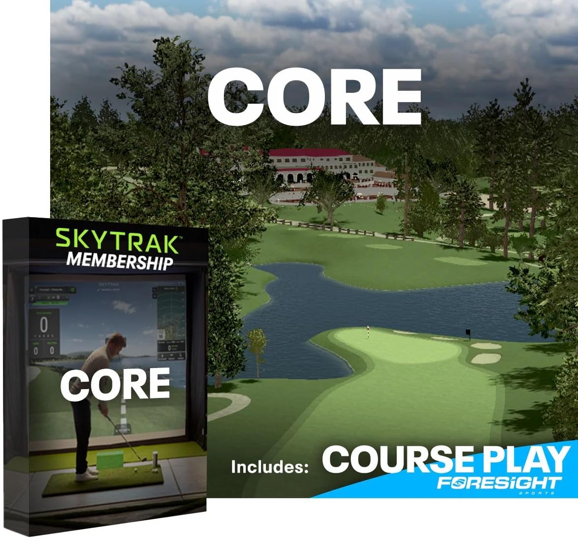 ST MAX Golf Launch Monitor - Software Membership Options – Includes 14 Day Trial + Speed Training, Indoor Simulator with Ball Speed, Launch Angle & Spin Data