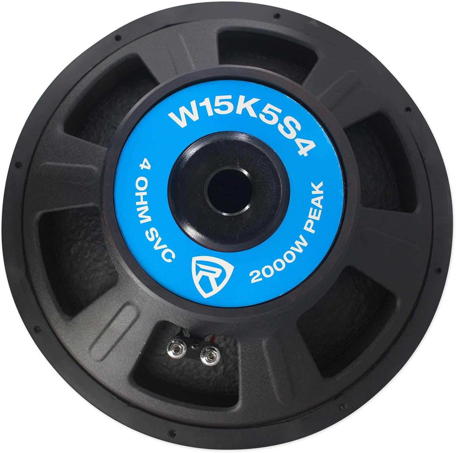 Rockville W15K5S2 K5 15" SVC 2-Ohm Car Audio Subwoofer, 500W CEA-Rated RMS