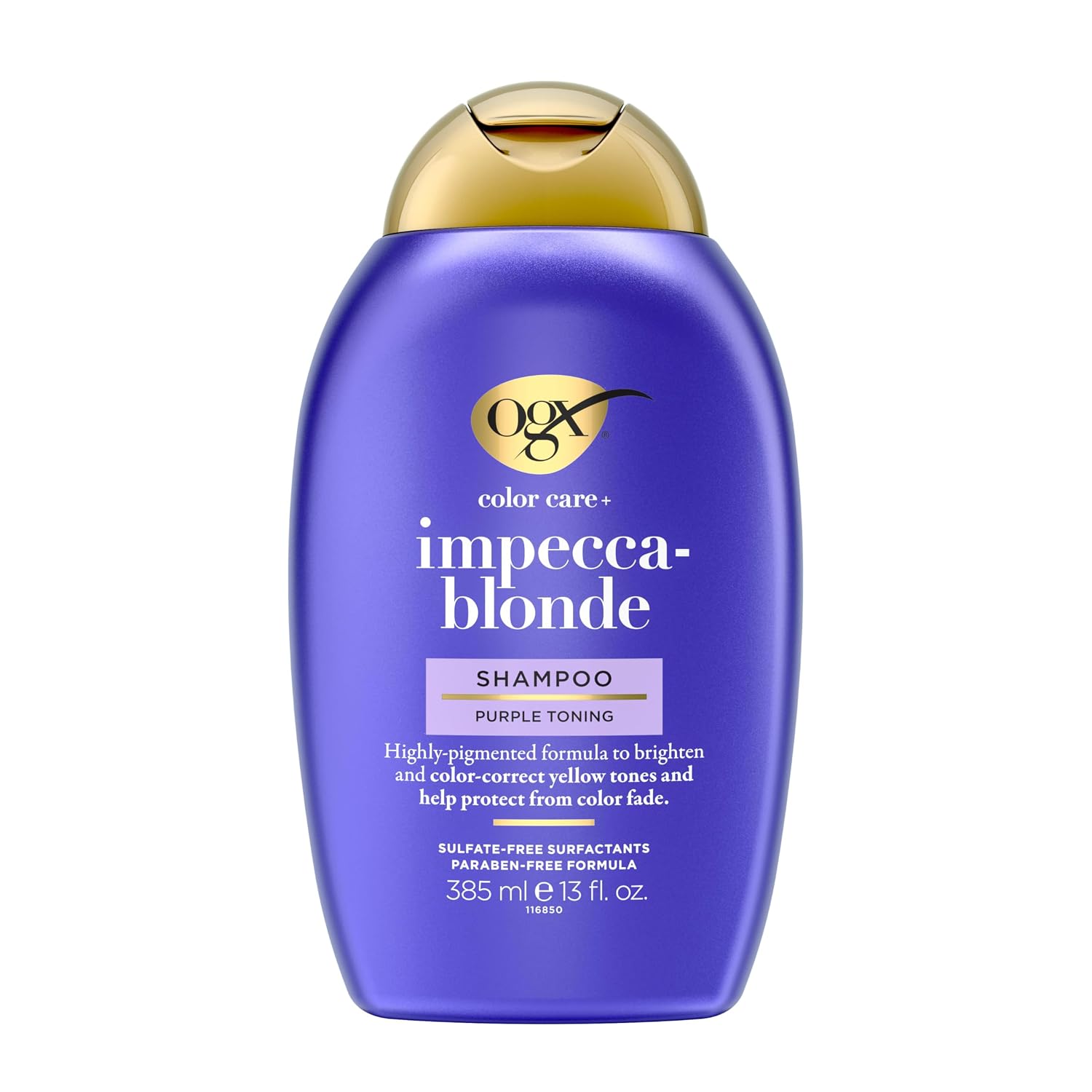 OGX Color Care + Impecca-Blonde Purple Shampoo, 13 fl oz