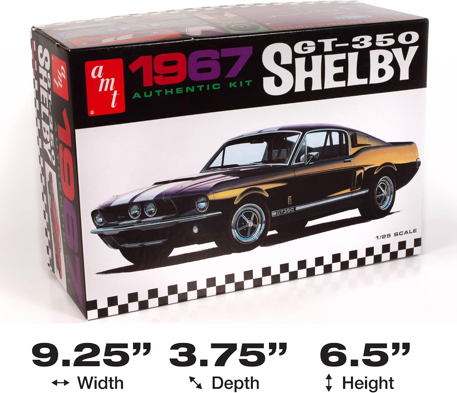 AMT 1968 Shelby GT 500 1:25 Scale Model Kit