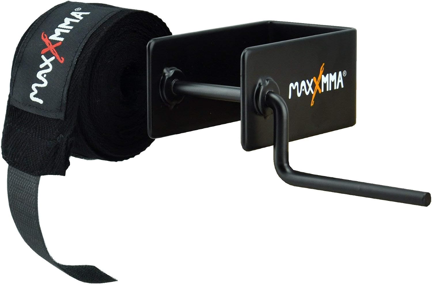 Mounted Metal Hand Wrap Roller fits All Lengths Boxing and MMA Hand Wraps