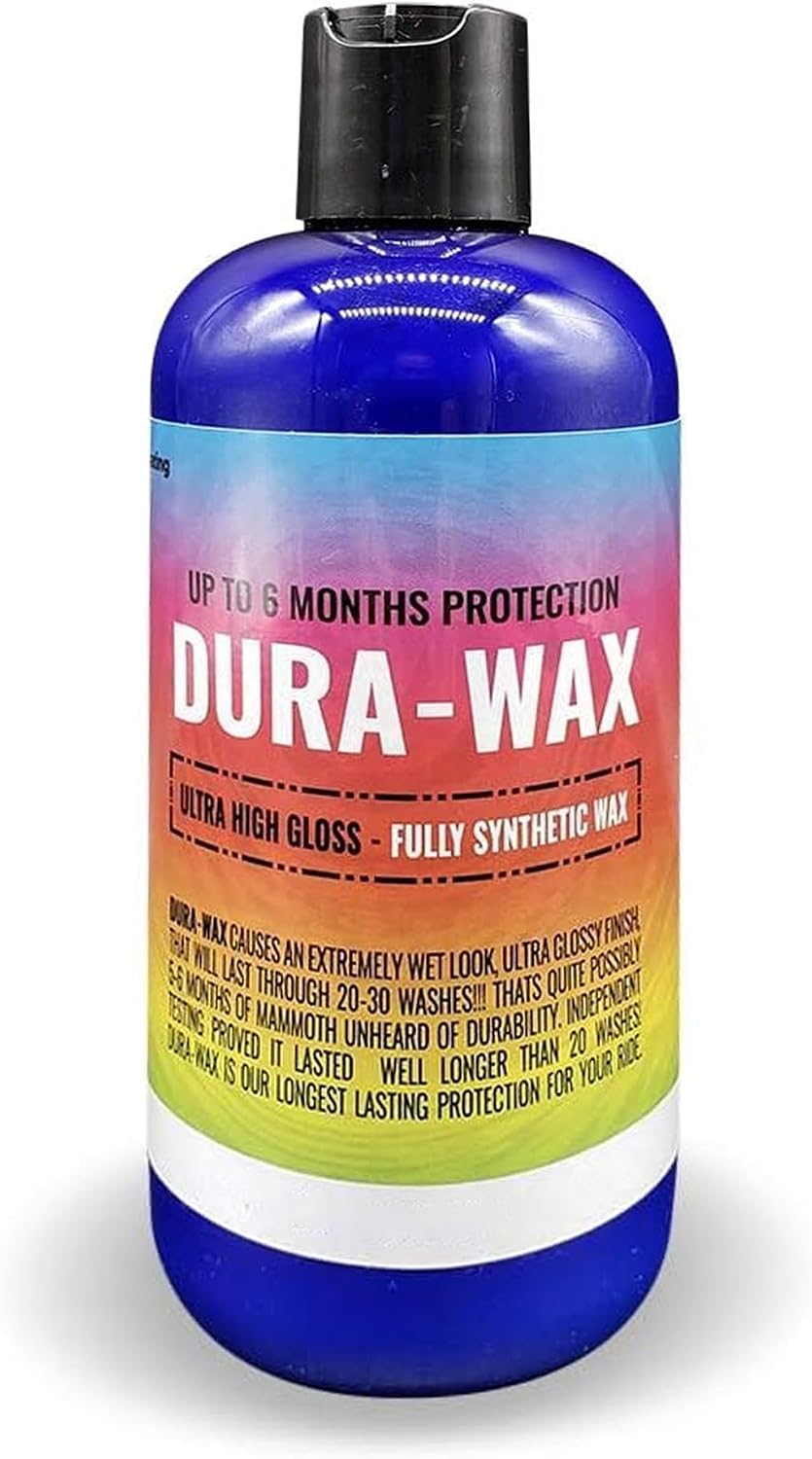 Dura-Coating Dura-Wax Fully Synthetic Wax Sealant - Advanced Enhanced Layer Car Shine & Protection for Ultra Slick
