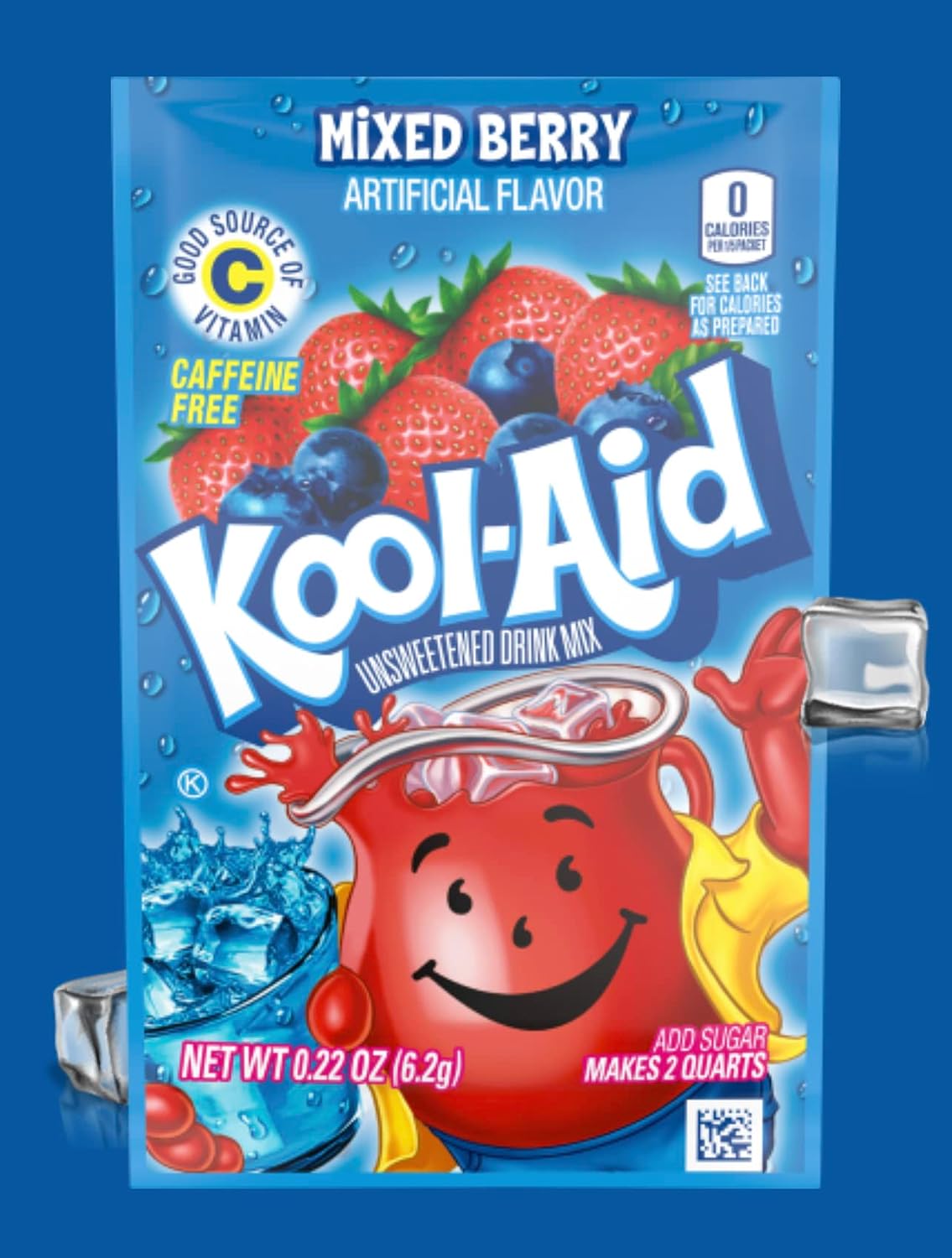 Kool Aid Powdered Packets - Peach Mango - 45 Envelopes