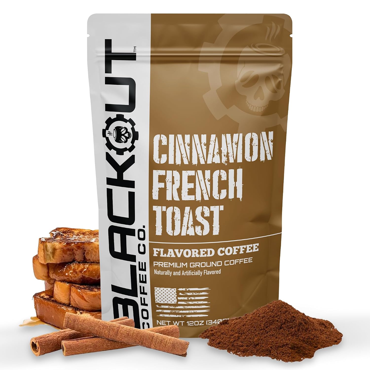 Blackout Coffee Blueberry Crumble Ground Coffee, Medium Roast, 12 oz