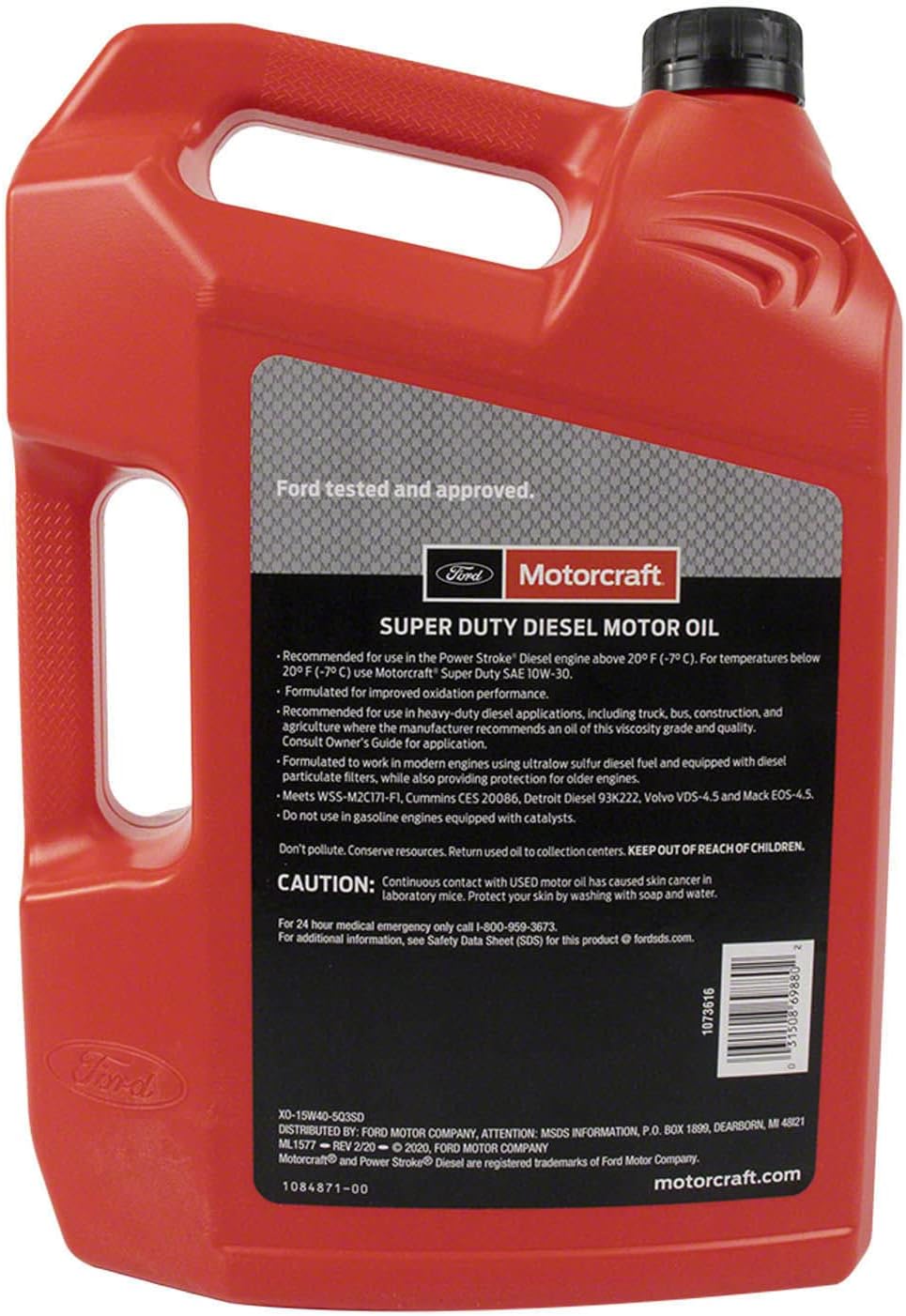 Ford MOTORCRAFT XO-15W40-5Q3SD SAE