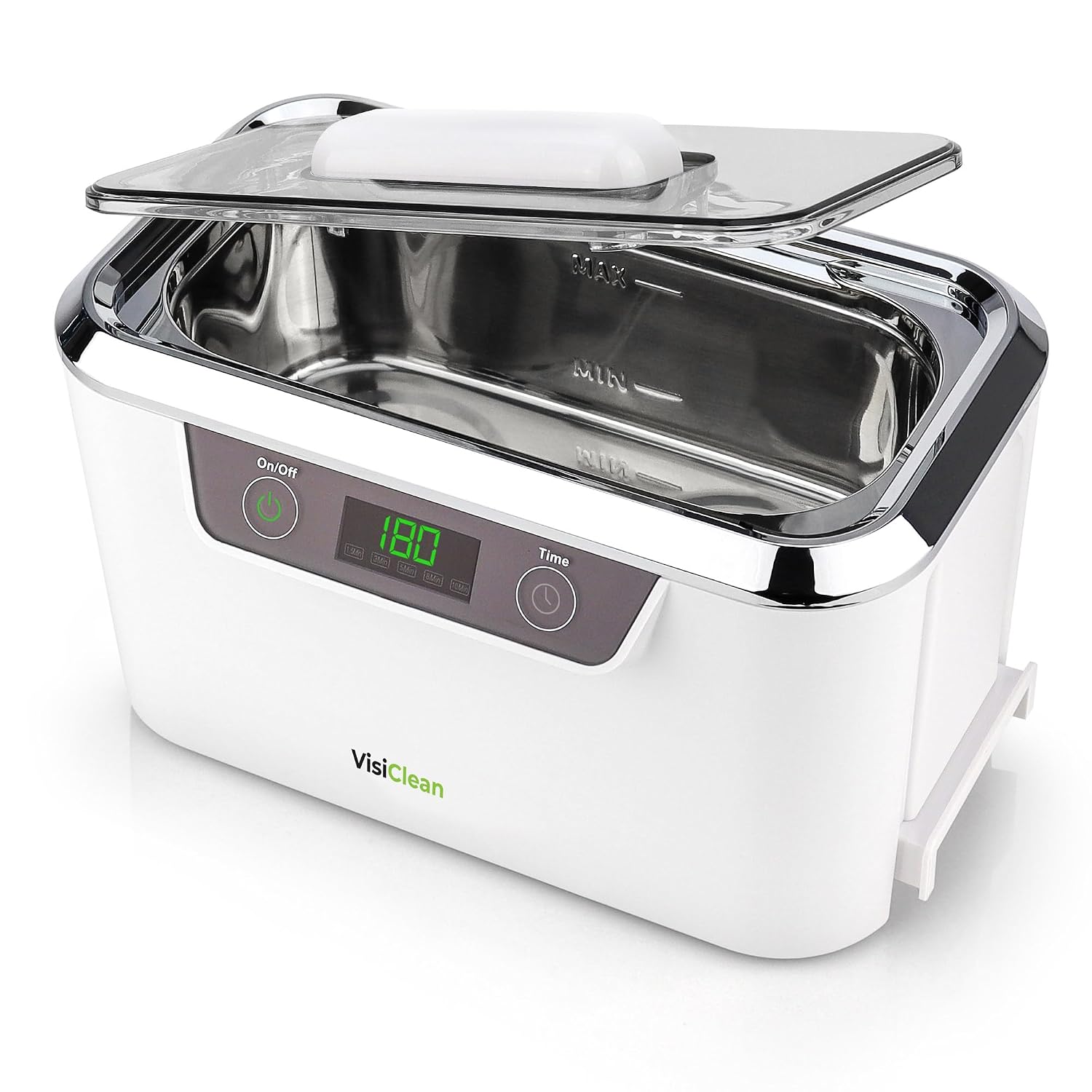Ultrasonic Cleaner, Professional Ultrasonic Jewelry Cleaner for Diamond Ring, Silver, Gold, Earrings, Necklaces, Glasses, Denture, Retainer, Cpap