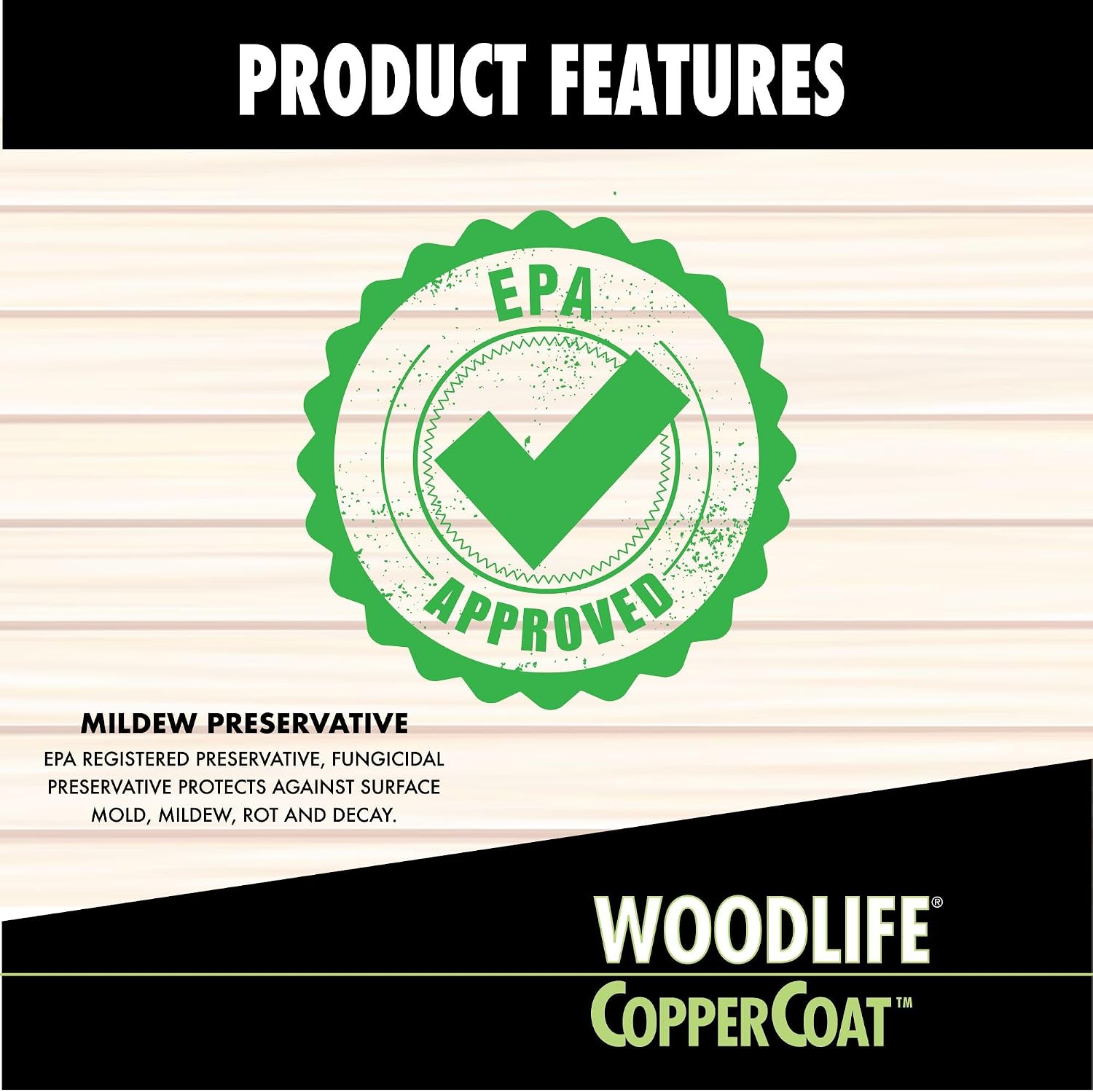 Rust-Oleum WOODLIFE 902 Wolman Classic Clear Wood Preservative-Above Ground, Quart, 0.95 Liters | Protects Against Rot & Decay, Above Ground Wood Protection, Clear Preservative Formula, Quart