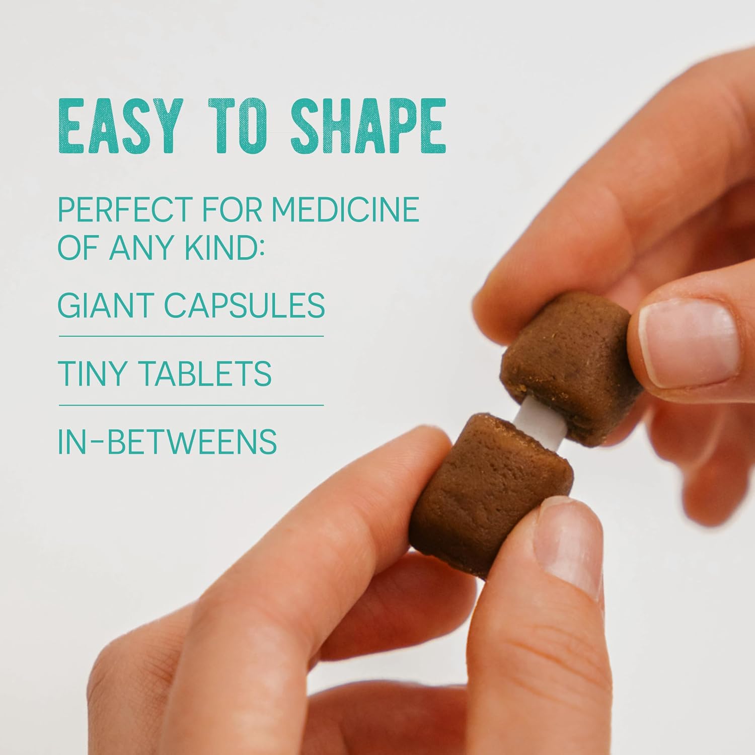 Presidio Earthly Pill Buddy Naturals - PB & Banana Recipe Pill Hiding Treats for Dogs - Make A Perfect Pill Concealing Pocket Or Pouch for Any Size Medication - 30 Servings