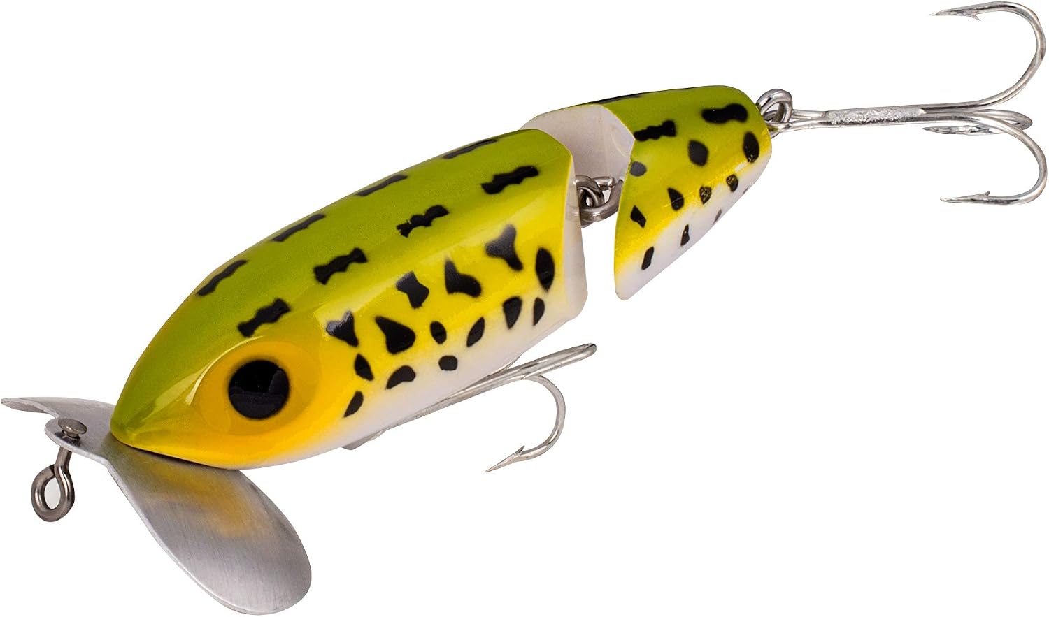 Arbogast Jitterbug Topwater Bass Fishing Lure - Excellent for Night Fishing