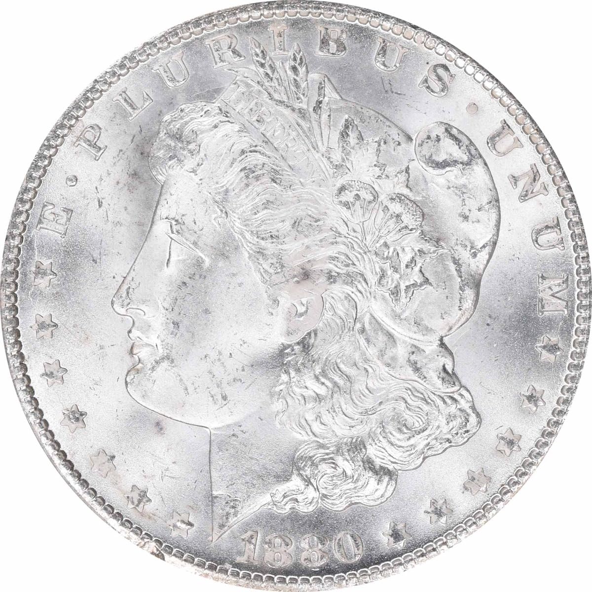 1880 CC Morgan Dollar PCGS MS65