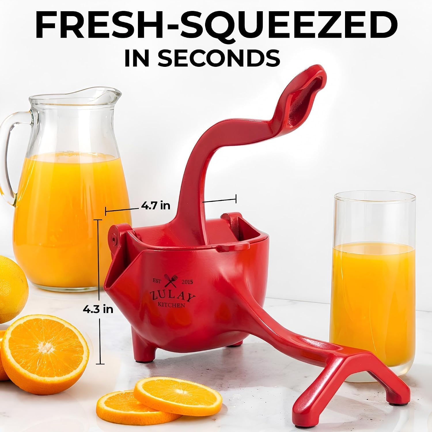Zulay Kitchen Manual Fruit Juicer