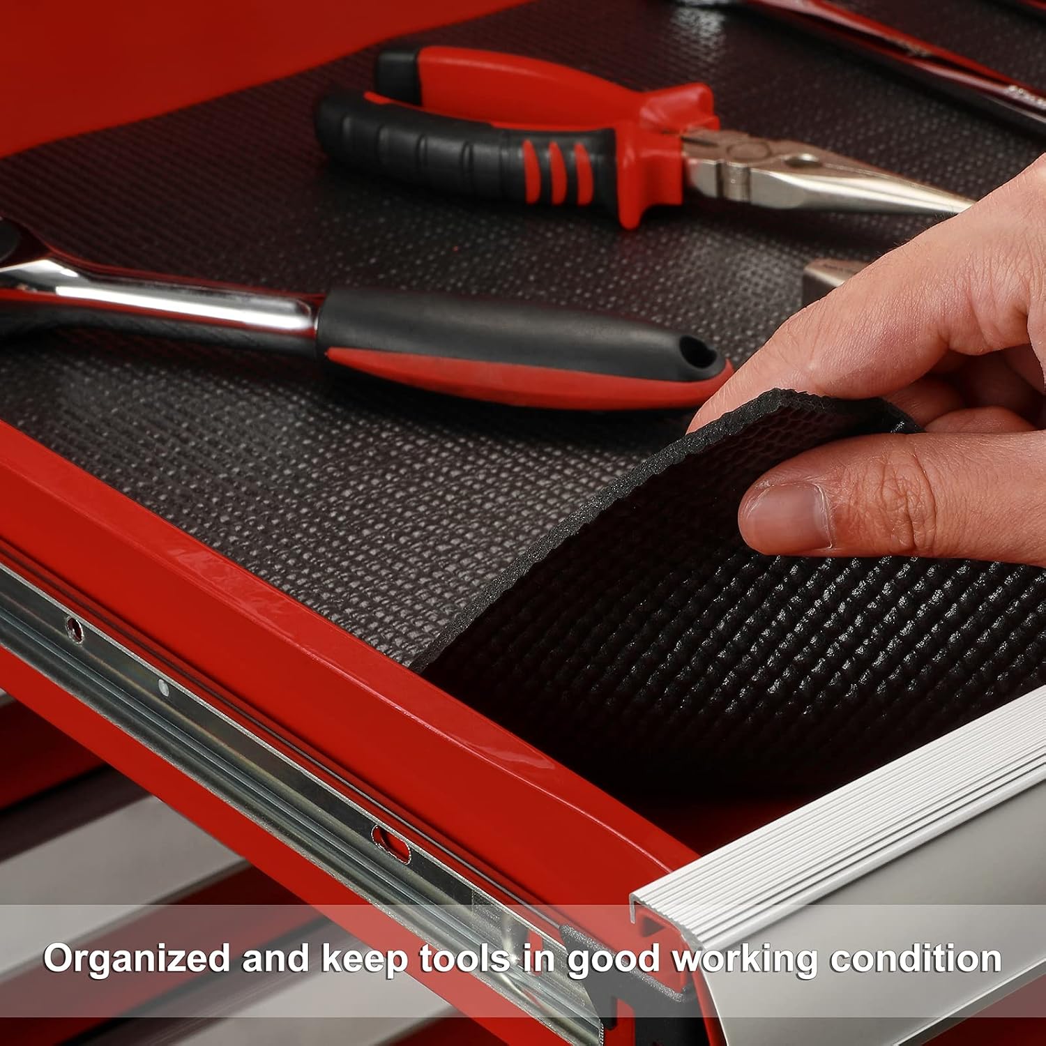 CASOMAN Professional Tool Box Liner and Drawer Liner 18 inch x 24 feet