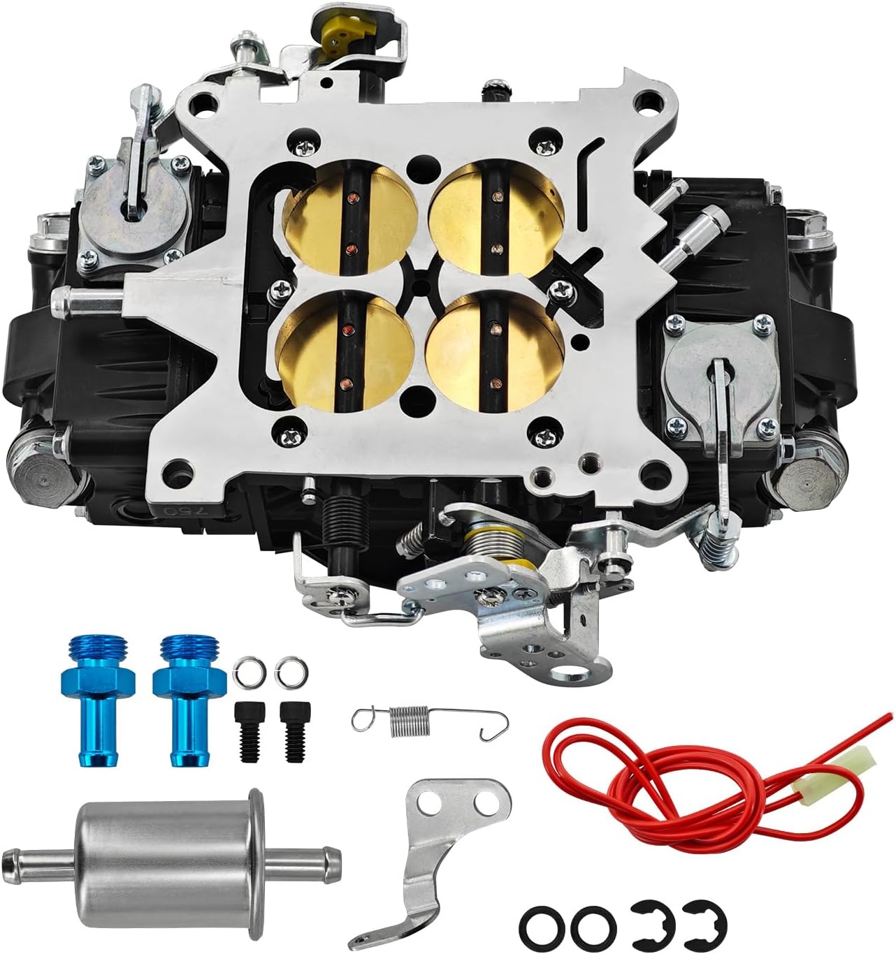 BR-67331 750CFM 4 Barrel Carburetor Fit for Holley Brawler | Race Mechanical Secondary