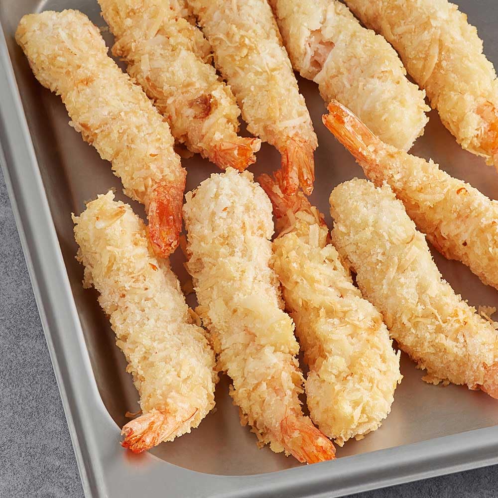 Handy Coconut Breaded Shrimp -- 100 per case.