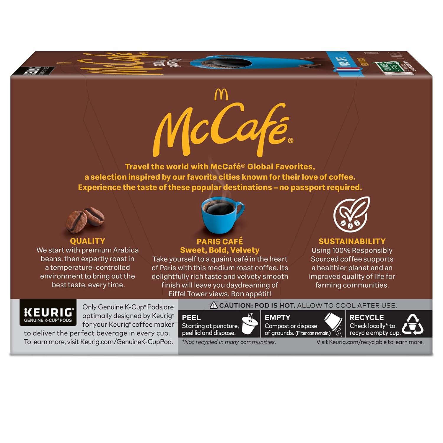 McCafe Premium Roast Coffee, Single Serve Keurig K-Cup Pods, Medium Roast, 84 Count