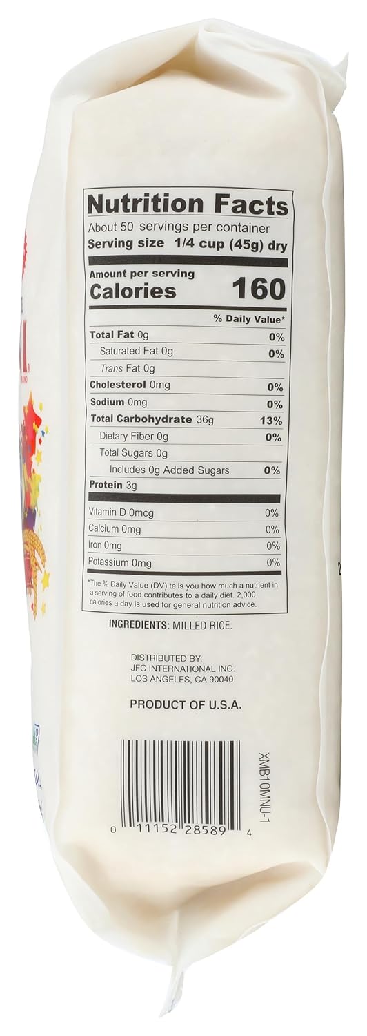 Nishiki Premium Rice, Medium Grain,15 Pound (Pack of 1)