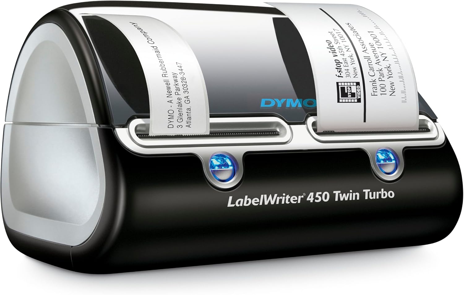 LabelWriter 450 Twin Turbo Label Printer, 71 Labels/min Print Speed, 5.5 x 8.4 x 7.4
