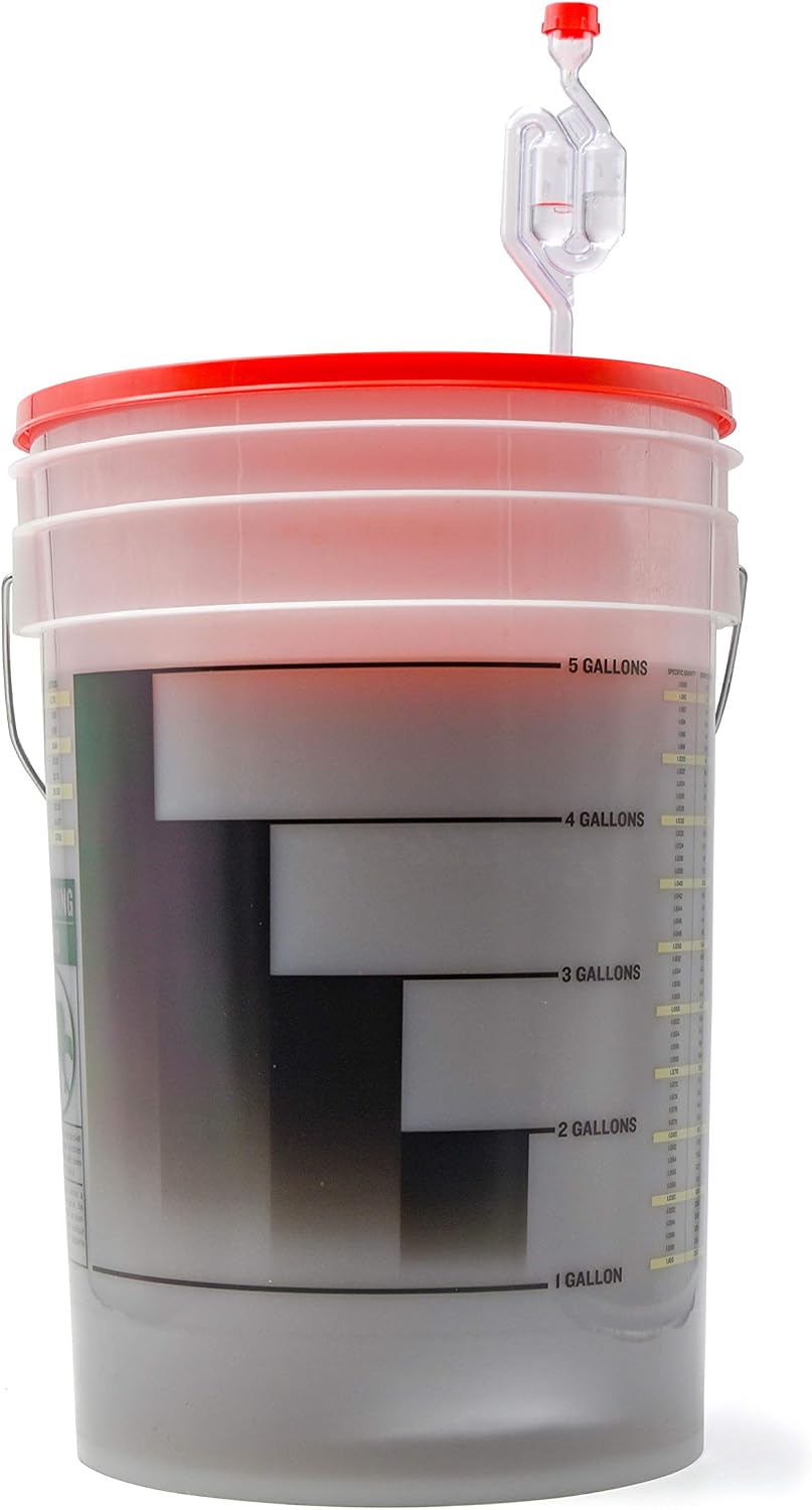 Northern Brewer - Brew. Share. Enjoy. HomeBrewing Starter Set, Equipment and Recipe for 5 Gallon Batches (Hank's Hefeweizen)