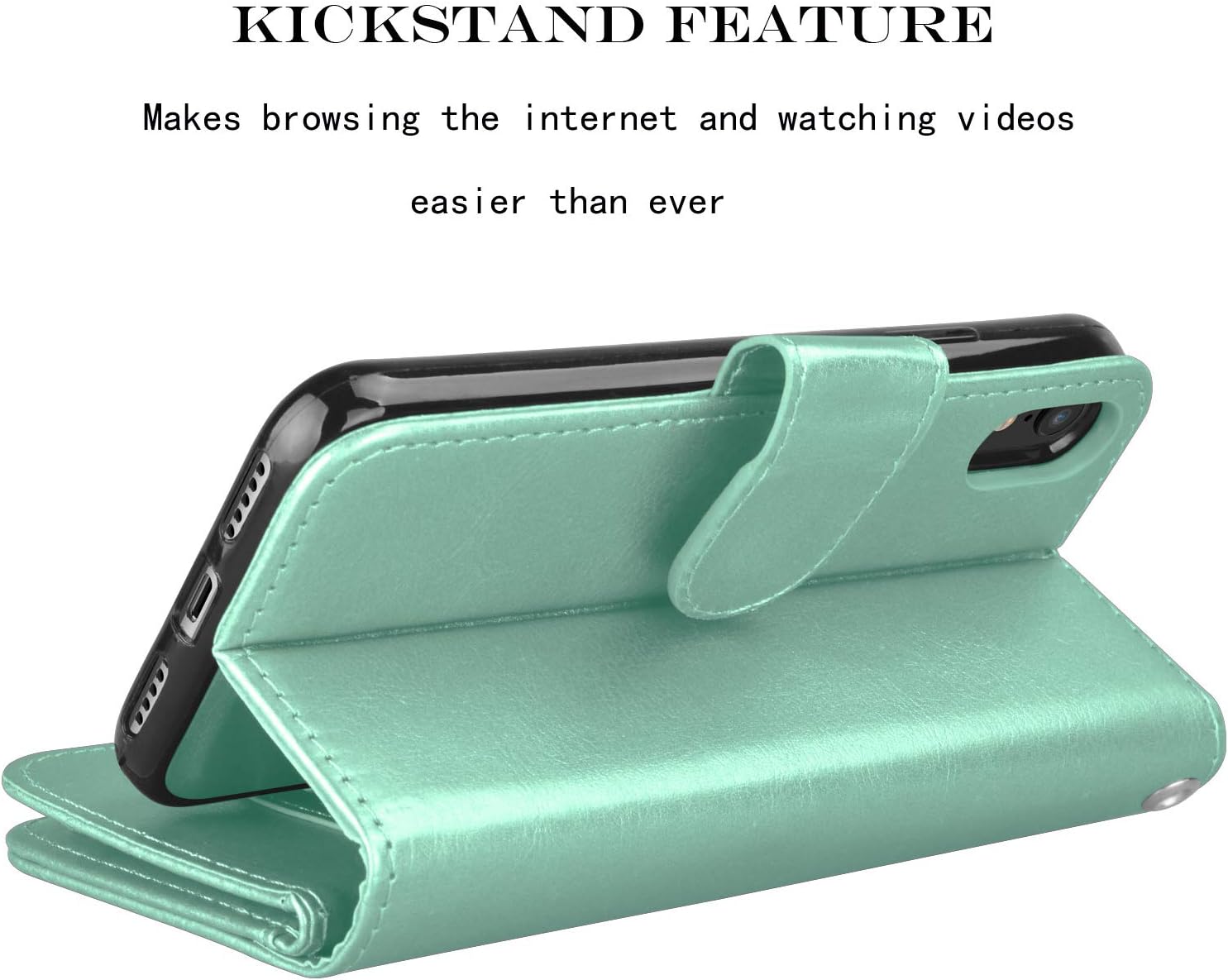 Njjex Wallet Case for iPhone XR, for iPhone XR Case