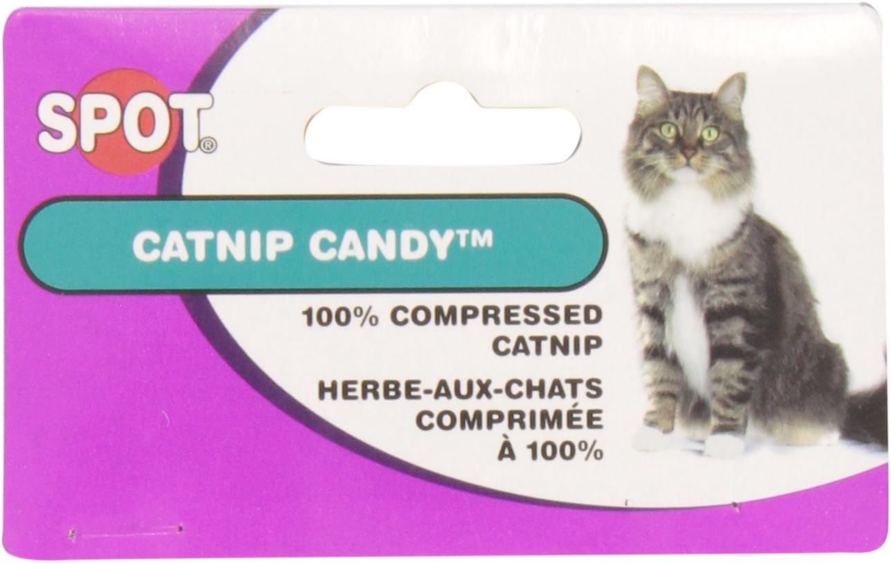 SPOT 100-Percent Catnip Candy Mice Cat Toy, 2-Pack