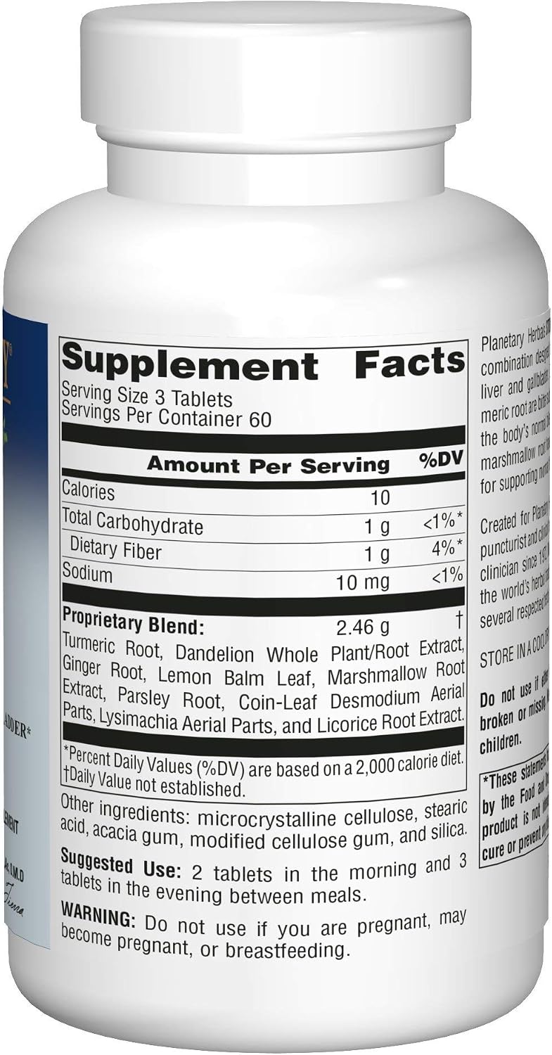 Planetary Herbals Stone Free 820 mg Herbal Support for Kidney and Gallbladder 180 Tablet | Herbal Support for Kidney and Gallbladder